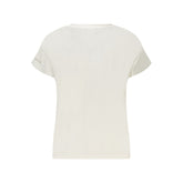 North Sails White Cotton Women T-Shirt